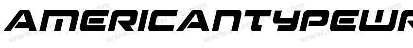 americantypewriter condense字体转换